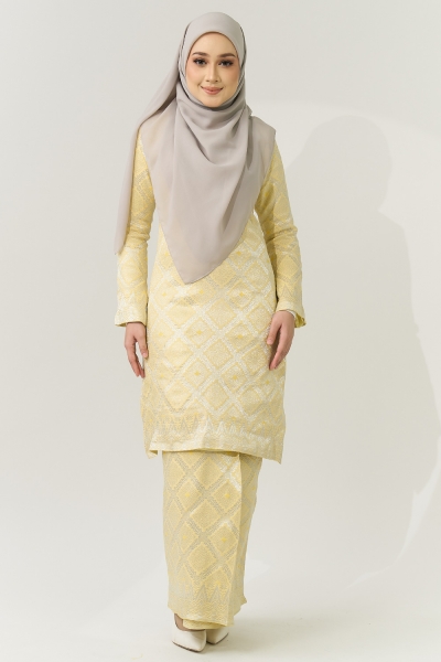 CLASSIC & CLASSY "WARISAN" SERIES - LIGHT YELLOW